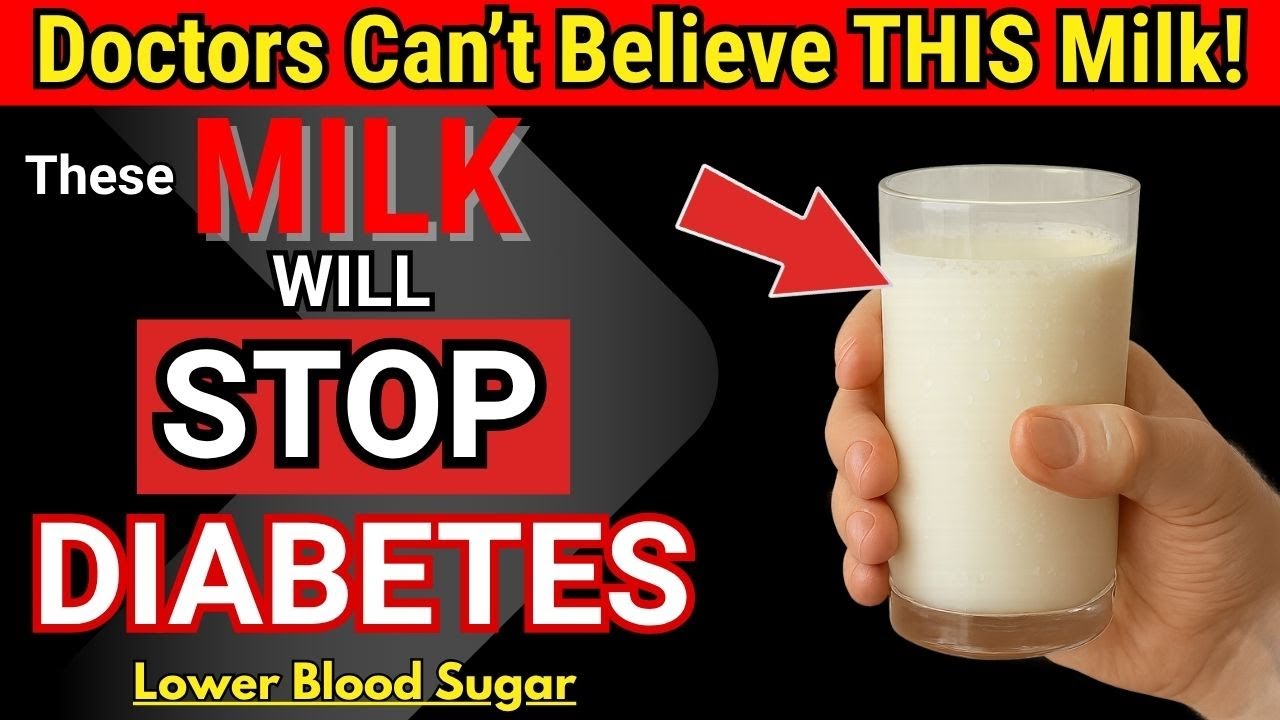 MIRACLE! 1 MILK That DESTROYS Diabetes, Belly Fat & Bad Cholesterol (Doctors Are Shocked!)
