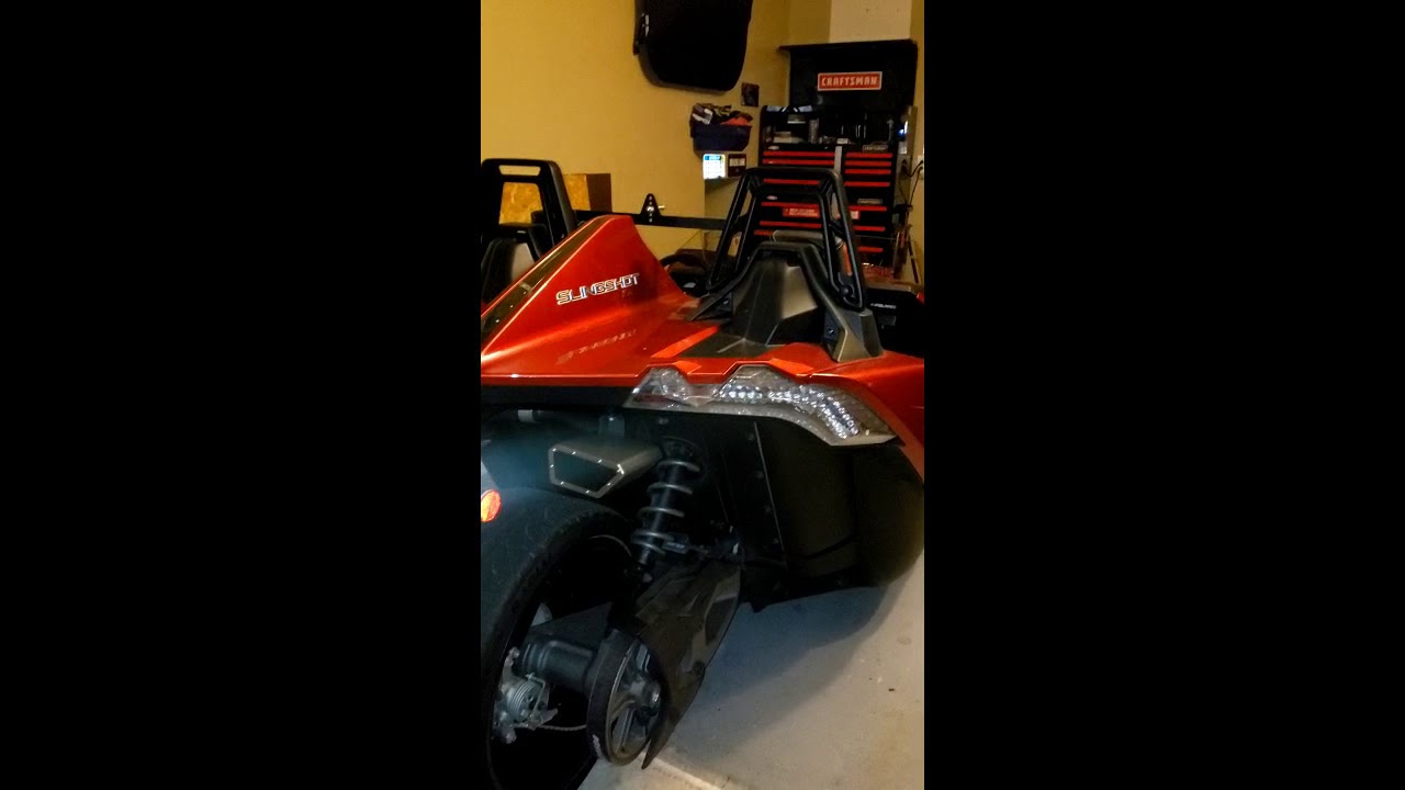 Polaris Slingshot Thermal RD verse Welter dual exhaust comparison