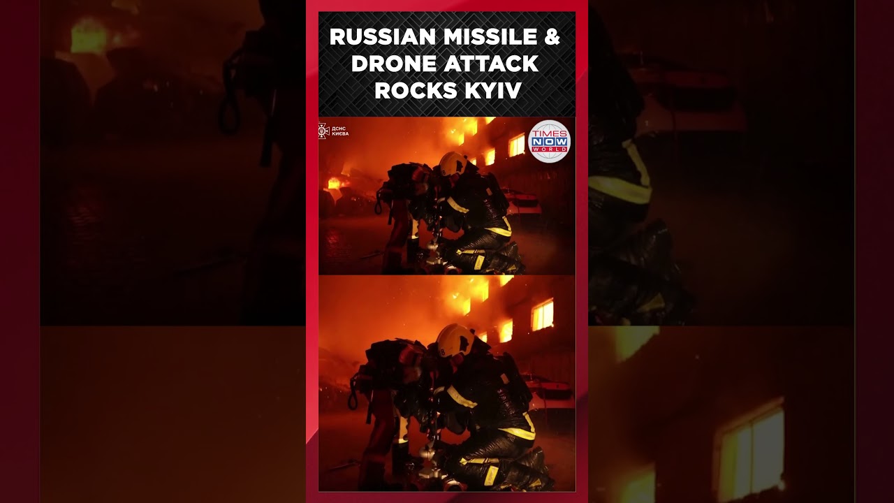 Kyiv Under Fire: Russia Launches Massive Overnight Missile and Drone Assault | Times Now World