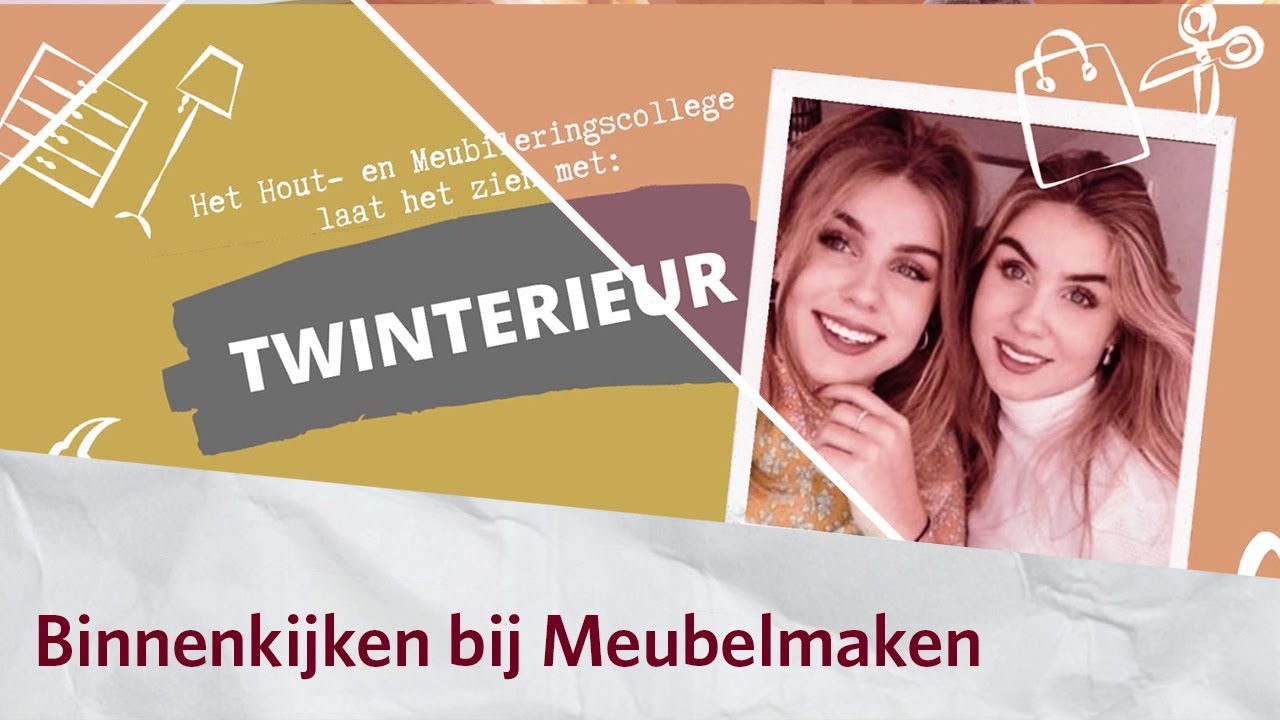 Opleiding Meubelmaken, kijkje 👀 bij het Hout- en Meubileringscollege