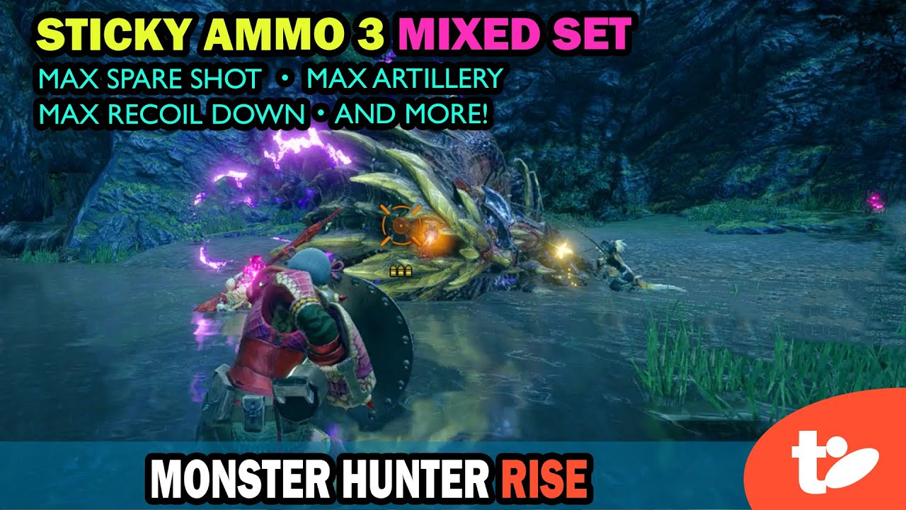 Things Go Boom: My First Sticky 3 Ammo Mixed Set for Monster Hunter Rise
