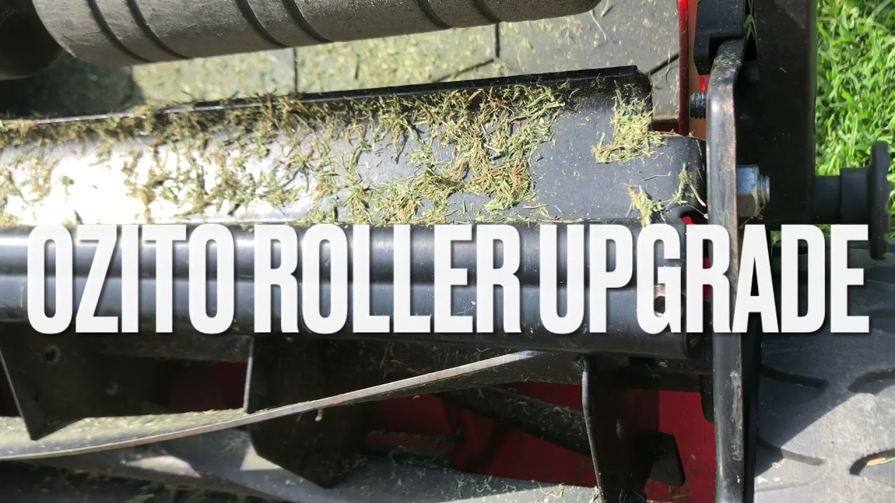 Ozito Cylinder Mower Roller Upgrade
