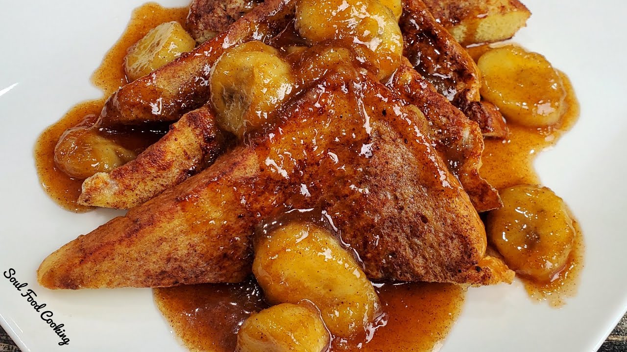 Bananas Foster French Toast Recipe - How to Make French Toast