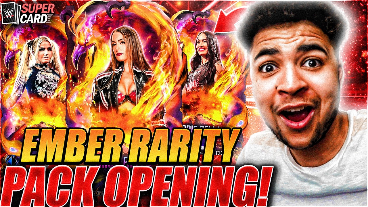 EMBER RARITY HAS ARRIVED TO WWE SUPERCARD!!!