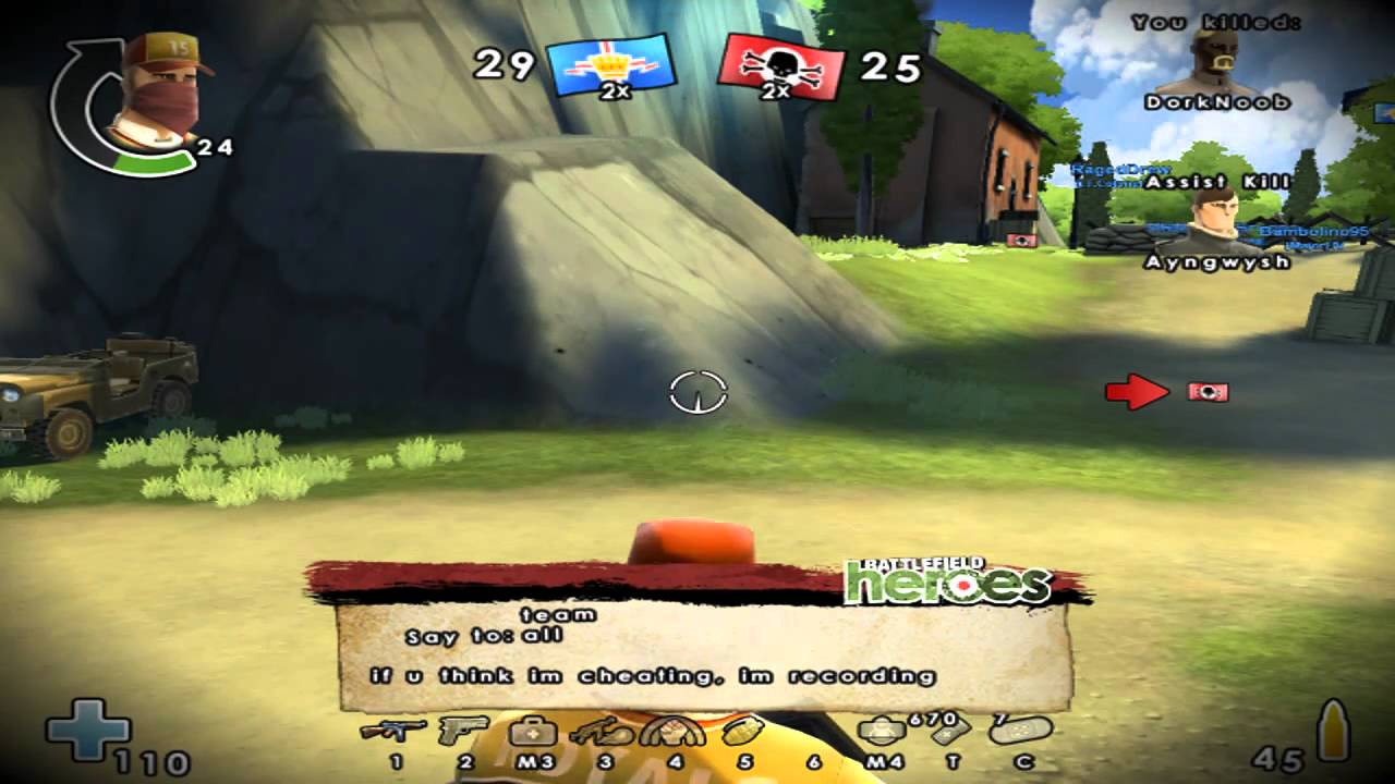Battlefield Heroes - I Love Hackusations From a Mod :) [19-2]
