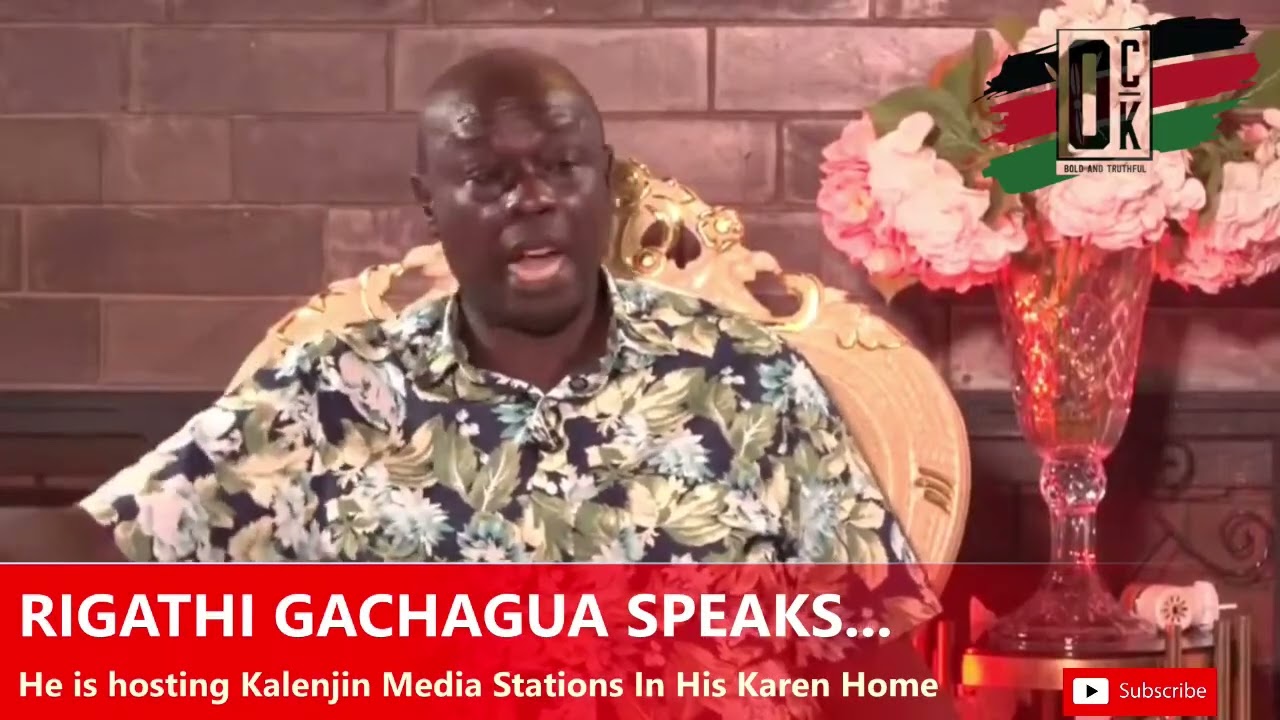 🔥Gachagua gets a hard time explaining NANDI KILLER SQUAD in Kalenjin Media Stations