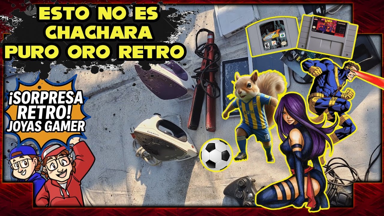 ¡Encontré CARTUCHOS retro en el tianguis y uno tenía sorpresa!