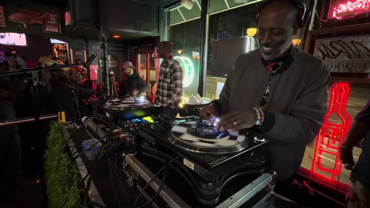 DJ Kemit Brings a Bag Full of 45 Vinyl Gems to The Listening Room