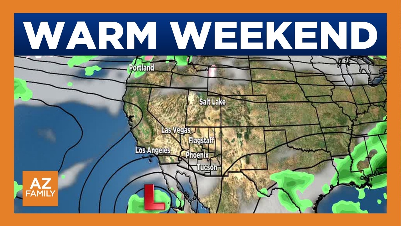 Warm weekend before chance of rain next week