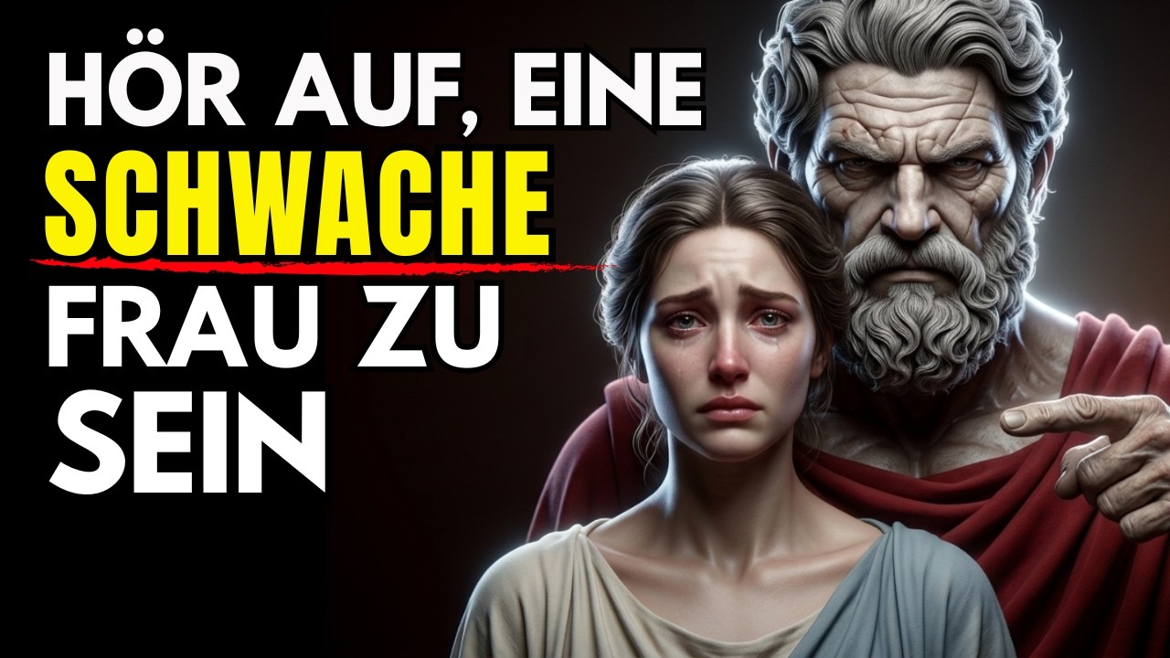 HÖR AUF, WIE EINE SCHWACHE FRAU ZU LEBEN | 13 LEKTIONEN DES STOIZISMUS