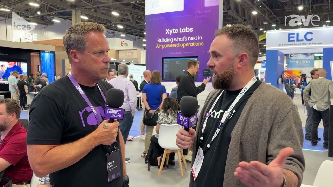 InfoComm 2026: Xyte демонстрирует свою облачную платформу управления &mdash; стенд Гэри