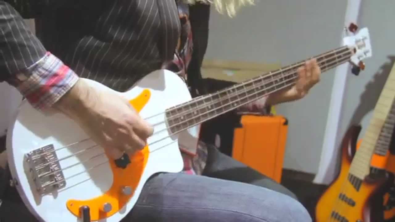 Orange OB1-300, OB1-500 Bass Amp Demo Live from NAMM 2015