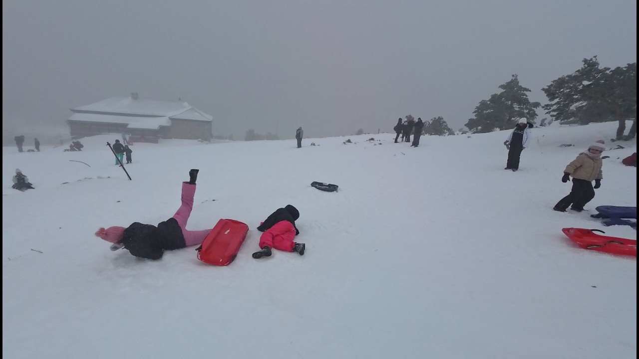 ❄️🏂Divertido juego y paseo por la nieve☃️🥶