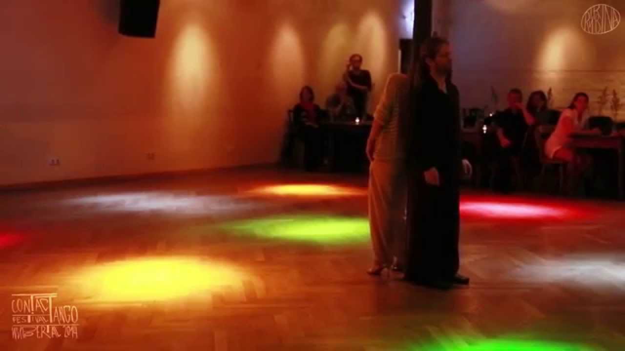 Gabriele Koch and Tobias Funke  at Contact Tango dance Improvisation