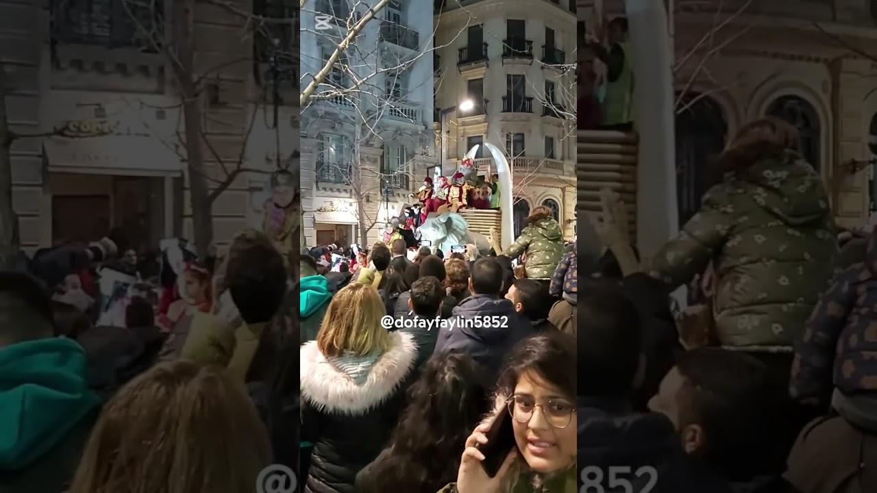 GRANADA, SPAIN- Three King's Parade #granada #threekings #parade  every January 5th #spain 2020