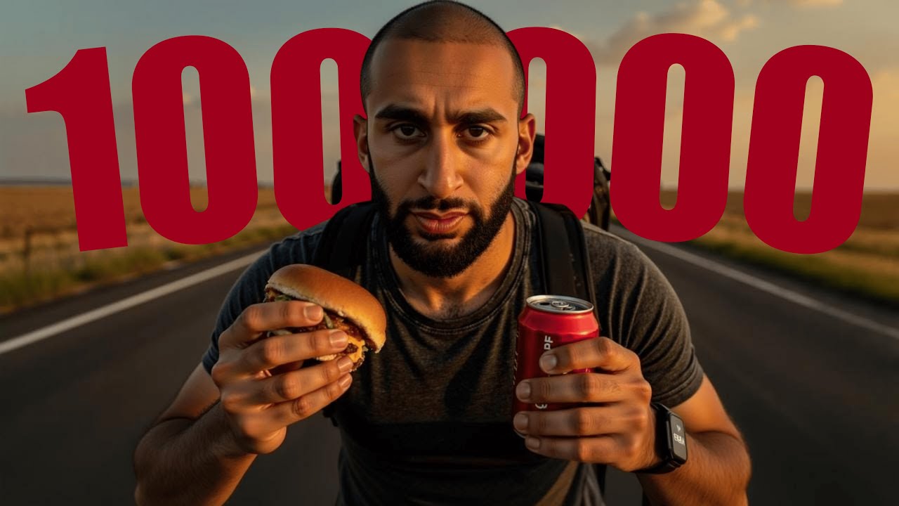 I attempted to walk 100,000 STEPS & eat 10,000 calories