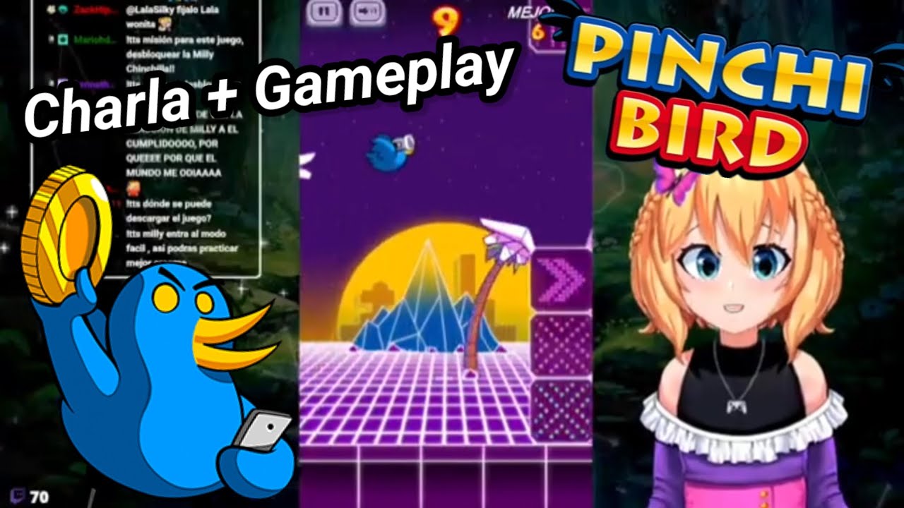 Milly plática su colaboración con Darkar + gameplay de Pinchi Bird