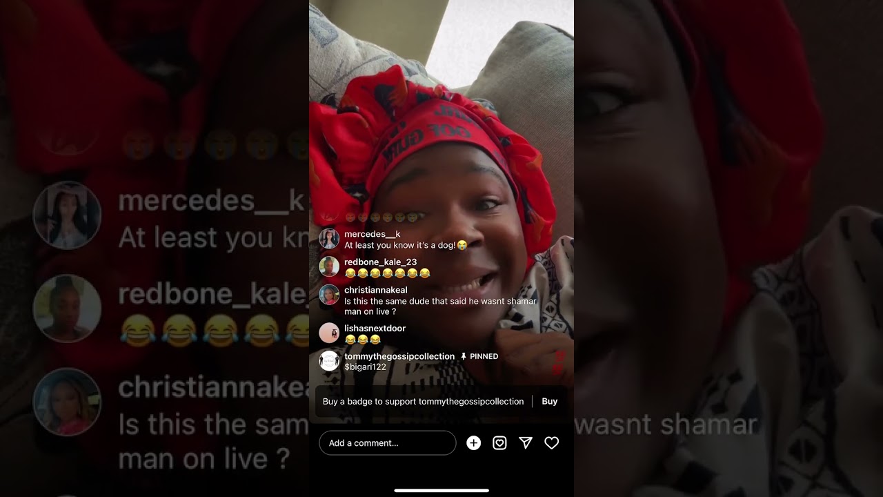 Tommy wake it up on Shamar and then tyra join in. TMQ back beefing and exposing eachother ☕️