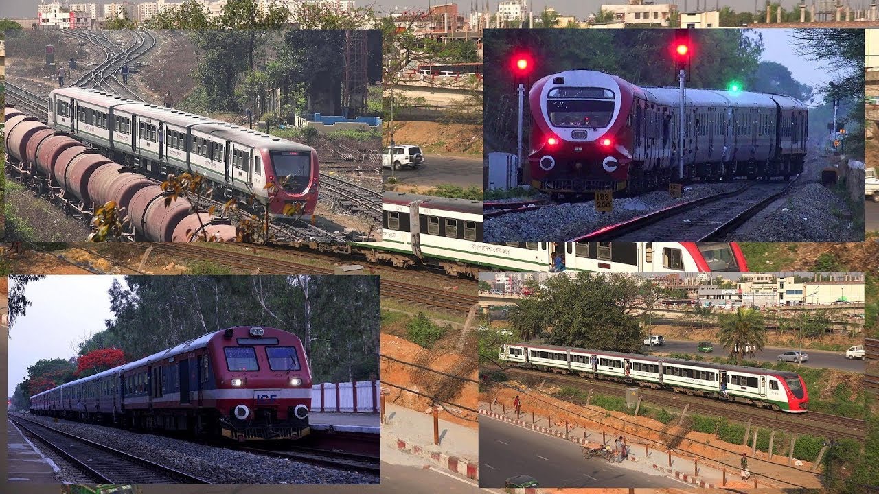 Indian DEMU Train Vs. Bangladeshi DEMU Train in 4K Ultra HD