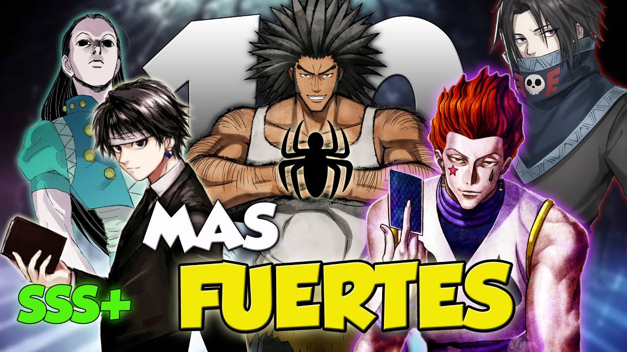 TOP 10 MIEMBROS MAS FUERTES DE LA BRIGADA FANTASMA (ara&ntilde;as)