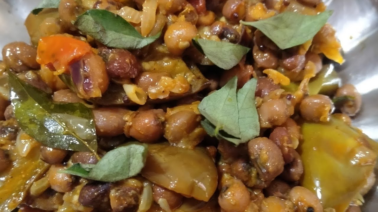  எளிமையான முறையில் கத்தரிக்காய் காராமணி வறுவல் recipe 