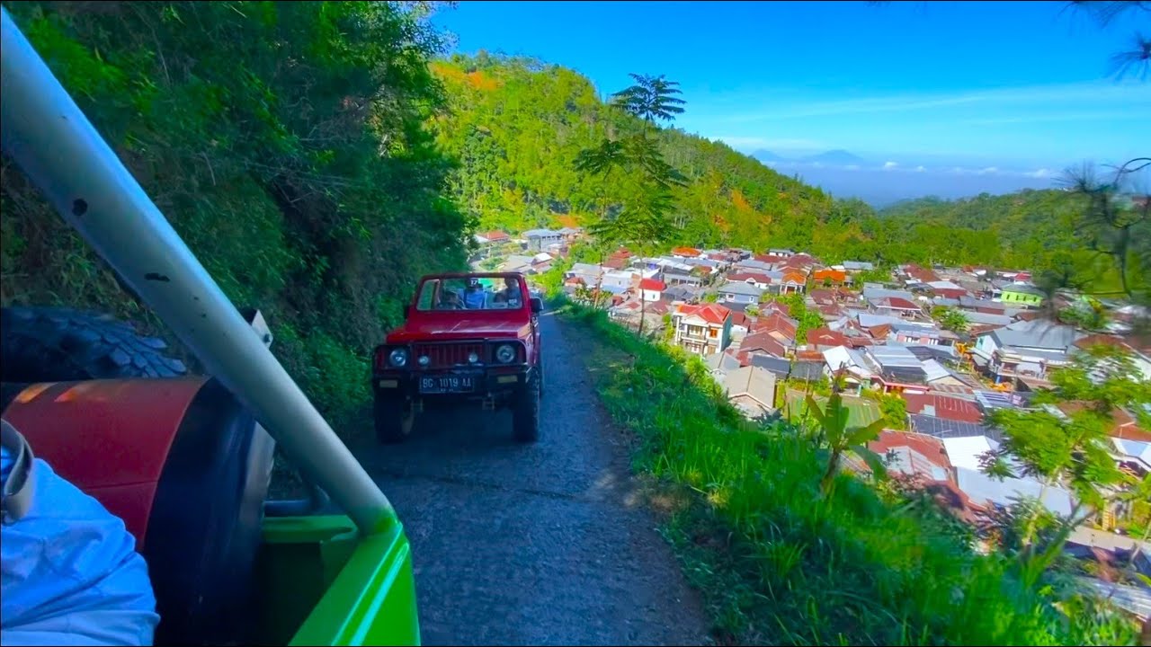 KELILING DESA TAWANGMANGU LERENG GUNUNG LAWU DENGAN JEEP, JEEP TOUR TAWANGMANGU