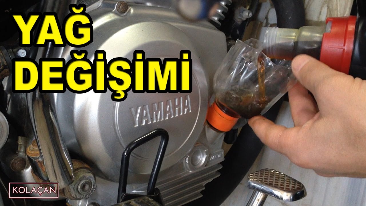 Motosiklet yağ değişimi | Yamaha ybr 125 esd