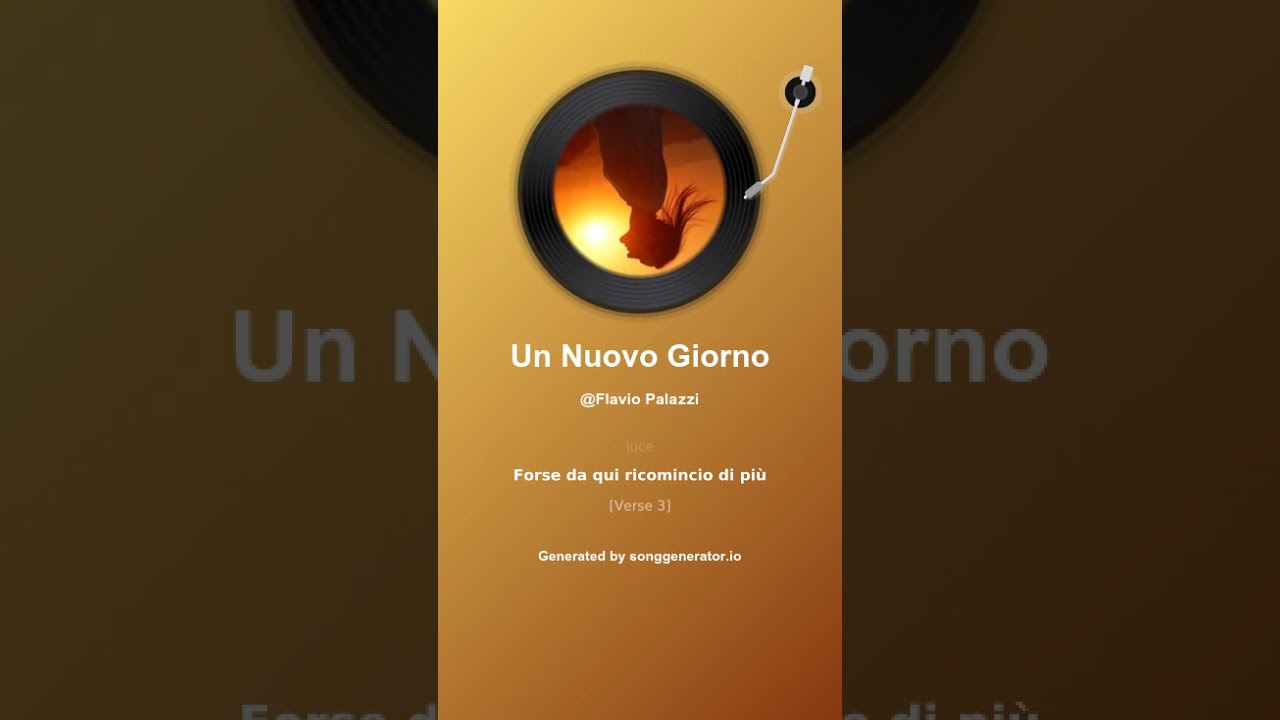 Un Nuovo Giorno