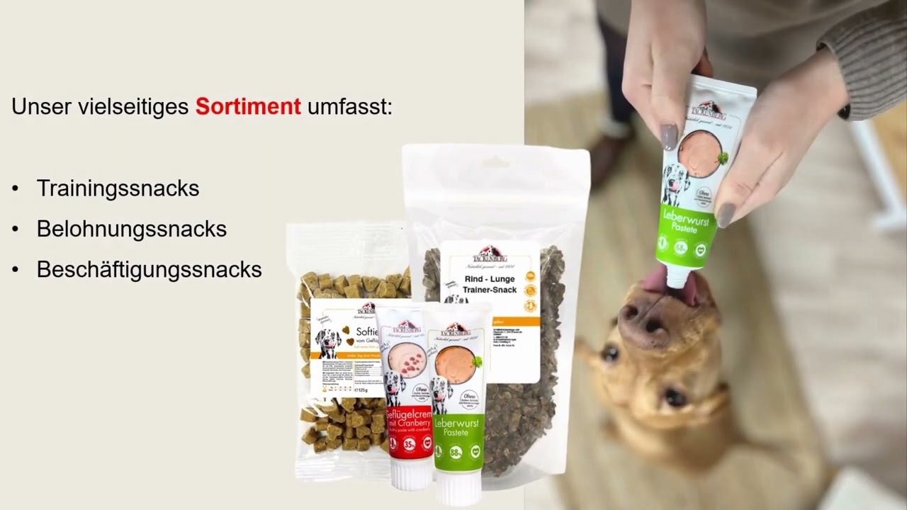 Nat&uuml;rliche Snacks f&uuml;r Hunde