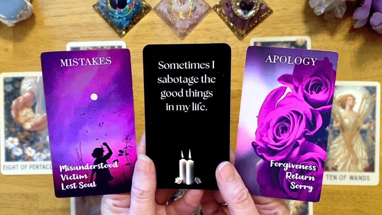MY FEARS SABOTAGED OUR RELATIONSHIP ☹️ I'M SO SORRY FOR THE WAY I TREATED YOU!💔 (LOVE TAROT READING)