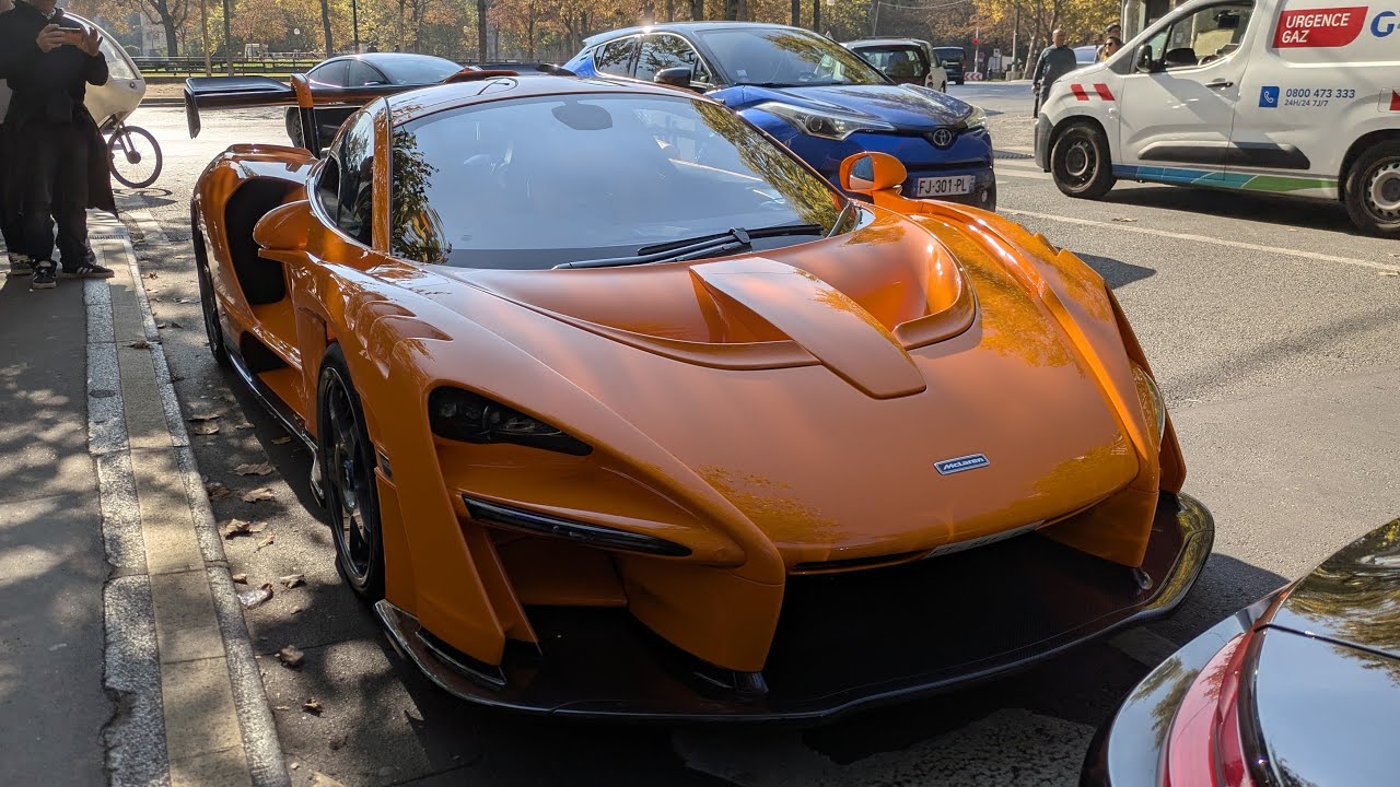 Arab Hypercars Invasion in Paris | Carspotting in Paris ( x4 Chiron, Huayra, Senna LM and more)