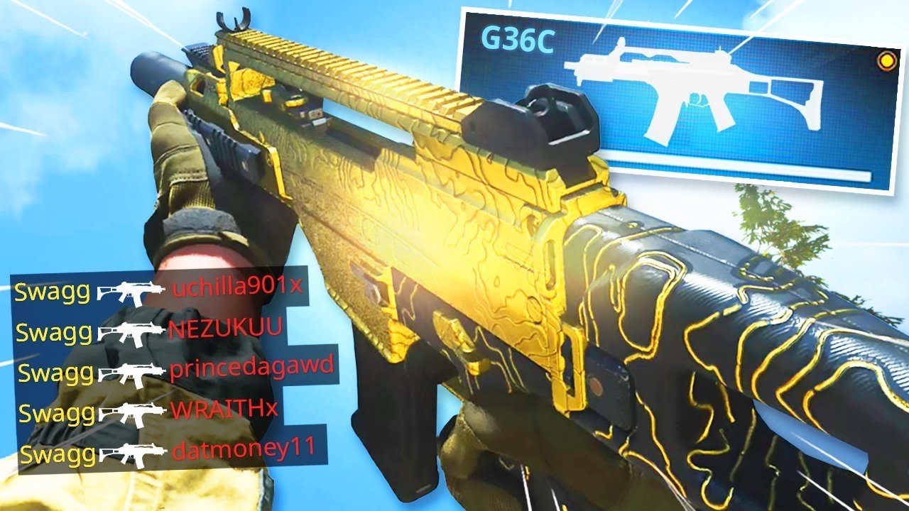 the SECRET G36C in WARZONE is BROKEN! WARZONE NUKE GAMEPLAY! (Modern Warfare Warzone)
