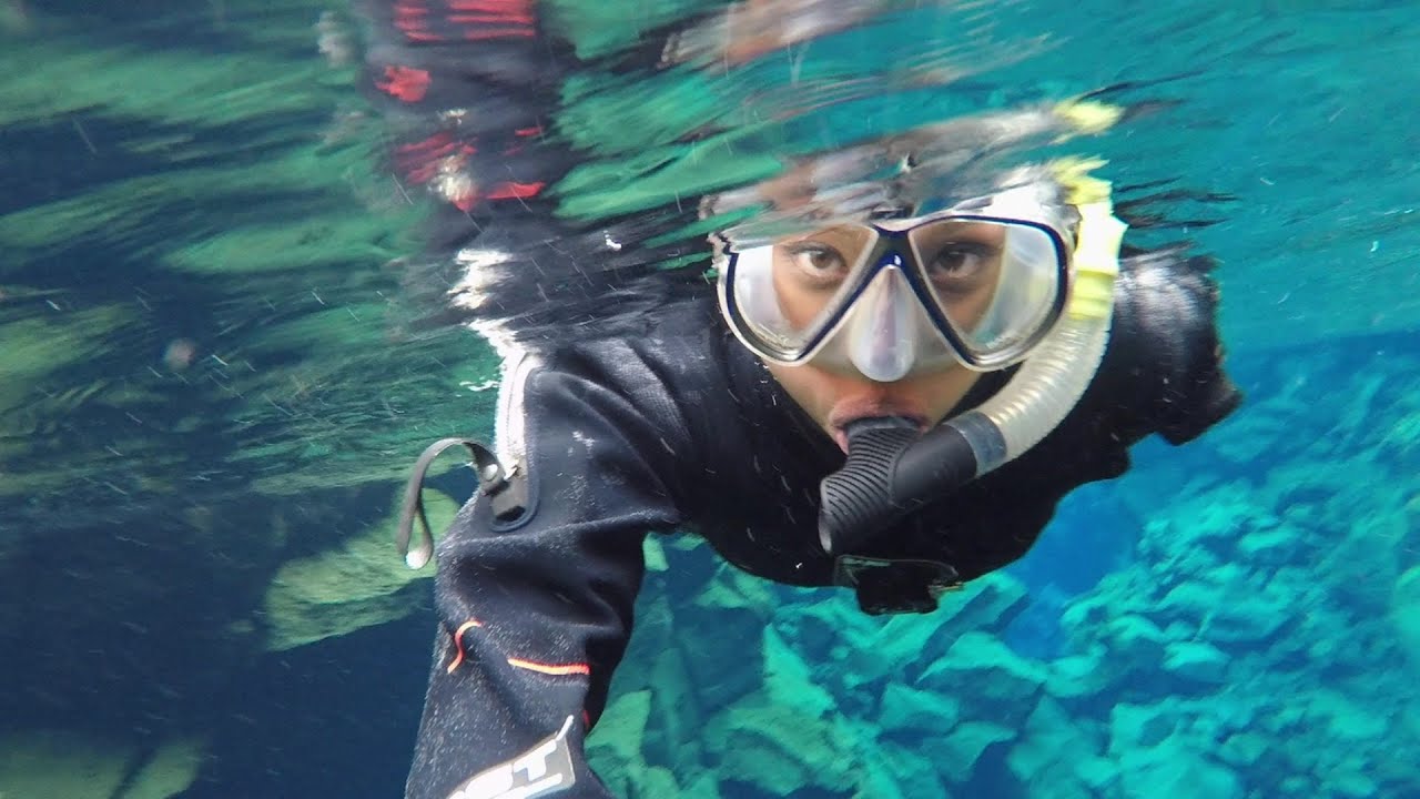 Iceland: Swimming in the 'world's clearest waters' - BBC Travel Show
