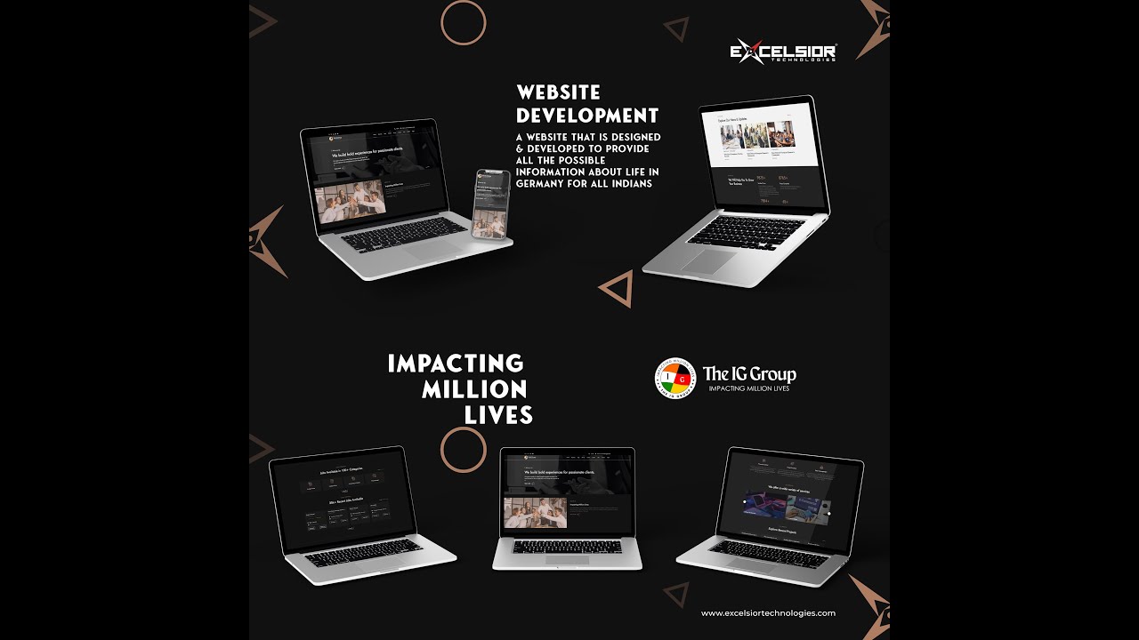The IG Group- Website Development