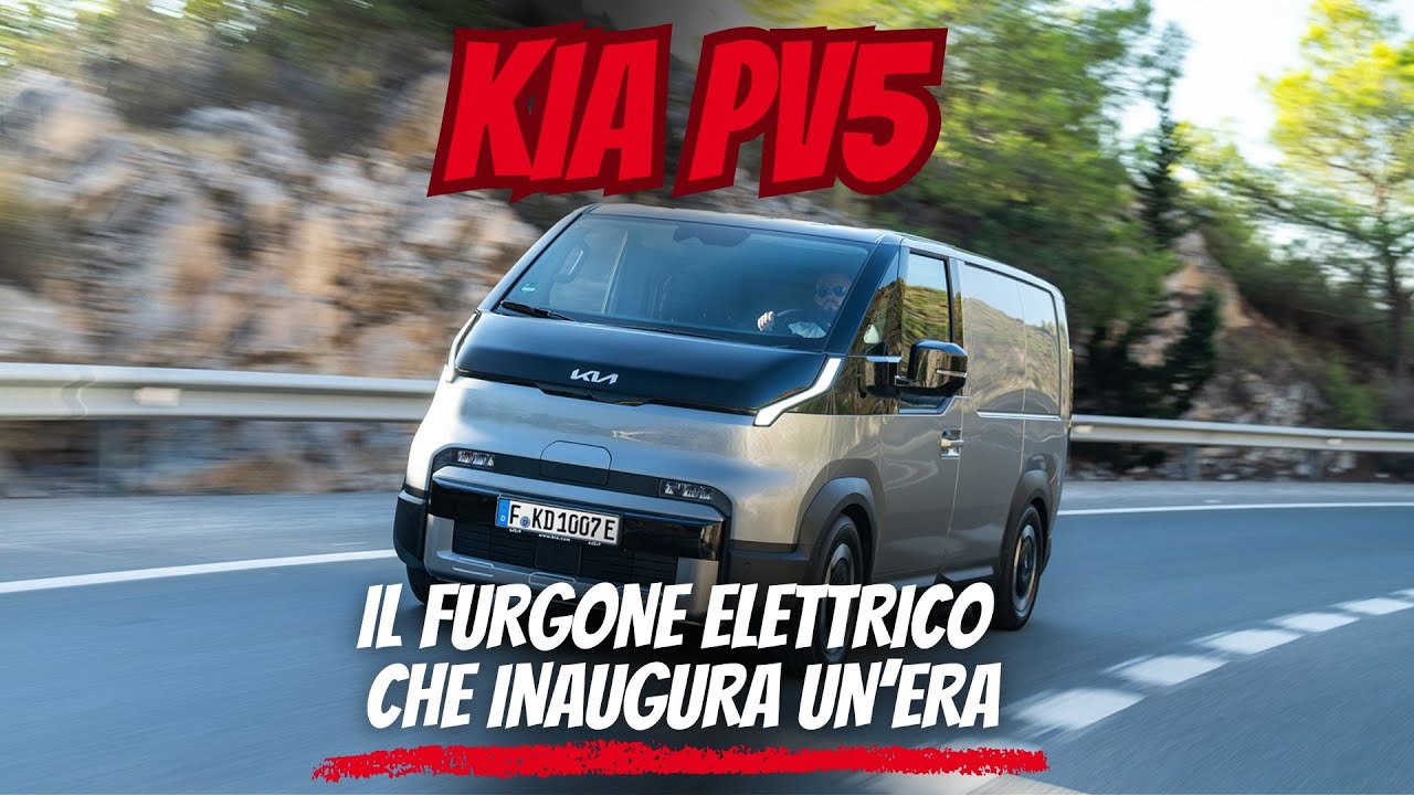 GAME CHANGER | IL NUOVO FURGONE KIA PV5
