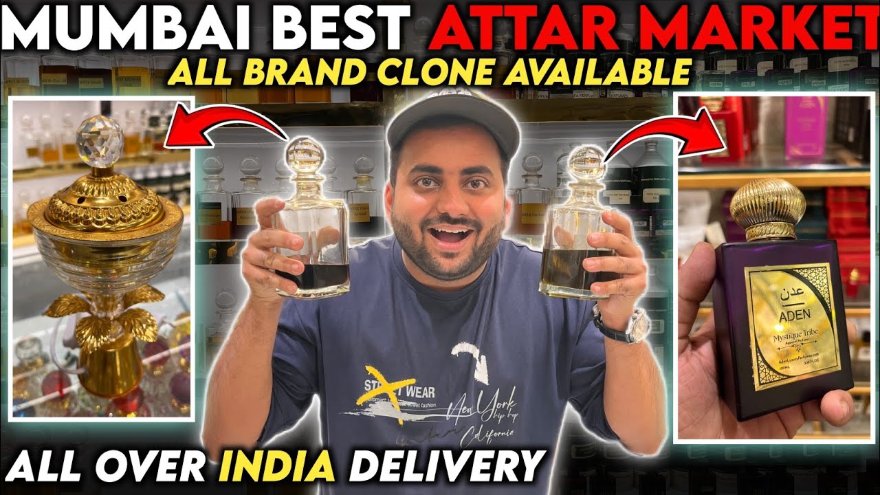 Mumbai's Cheapest Attar Perfume Market | Mohammed Ali Road | All Fragrance Available
