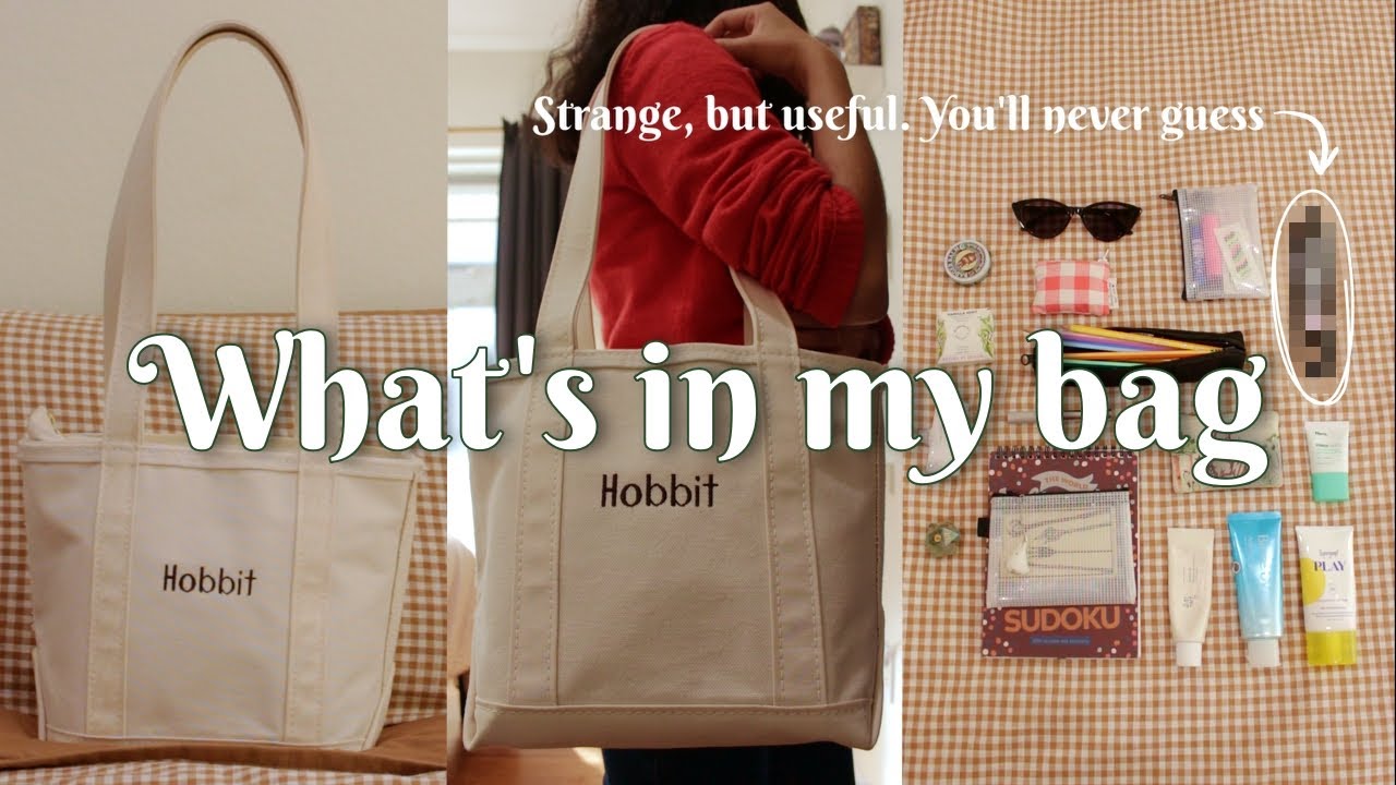 What's in my bag * Daily essentials of an over-prepared 27 year old *