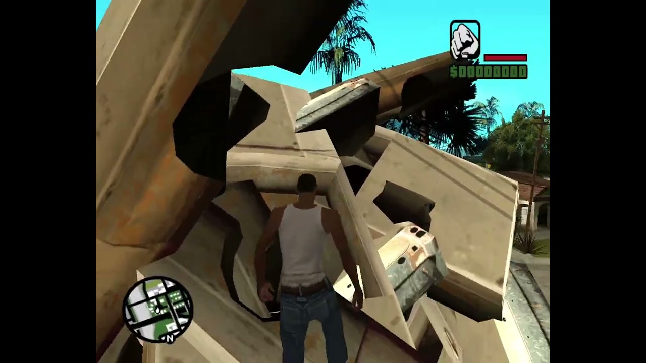 GTA San Andreas - Random physics fun