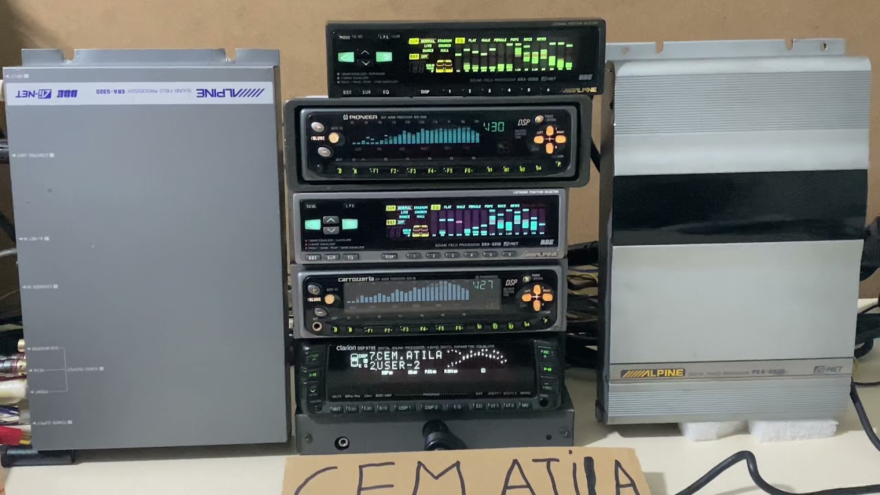 PİONEER DEQ-99 DEQ-9200 ALPİNE ERA-G310 ERA-G320 CLARİON DSP-979E