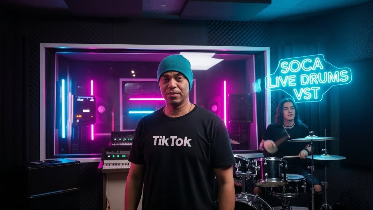 soca live drums vst