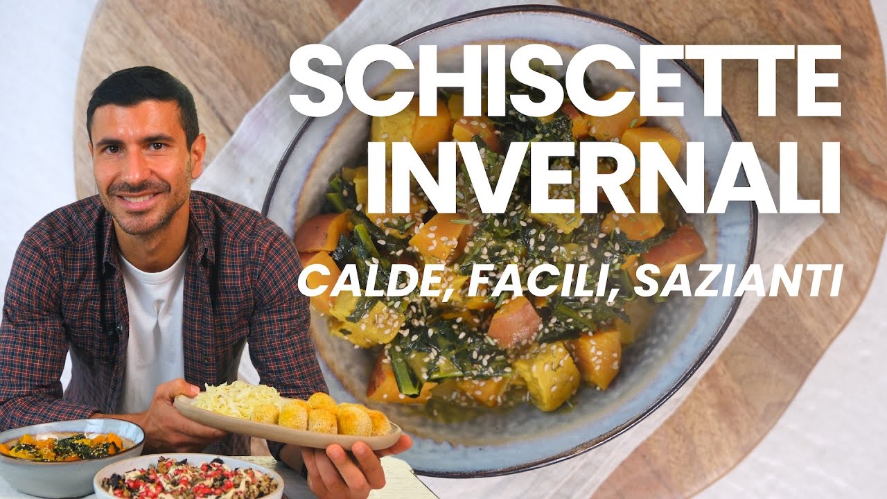 3 schiscette invernali vegetariane 🥬