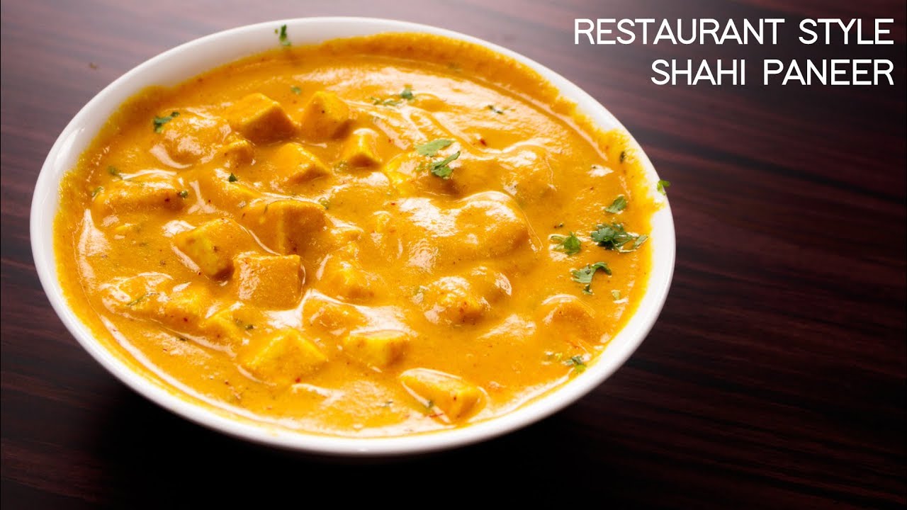 Shahi Paneer Recipe - Restaurant Style Cottage Cheese Curry | CookingShooking