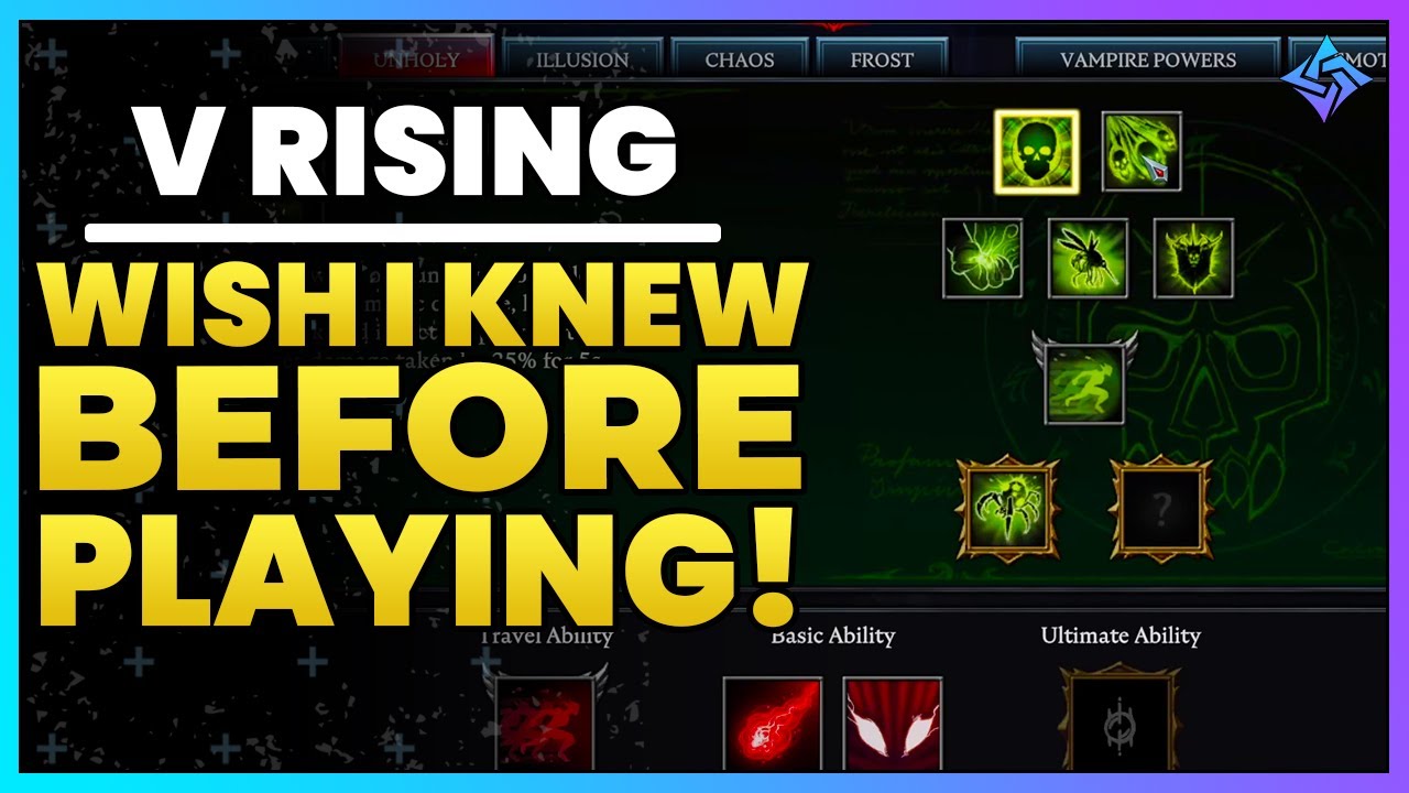 V Rising: Top Things I Wish I Knew Before Playing!