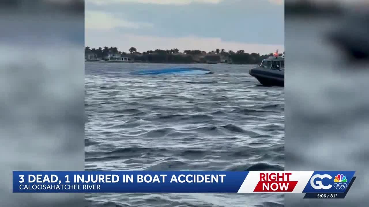 3 dead, 1 injured after boat crash along Caloosahatchee River in Cape Coral
