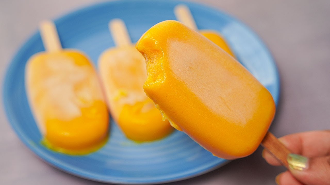 Mango Bread Kulfi | Easy Mango Kulfi Recipe | Yummy