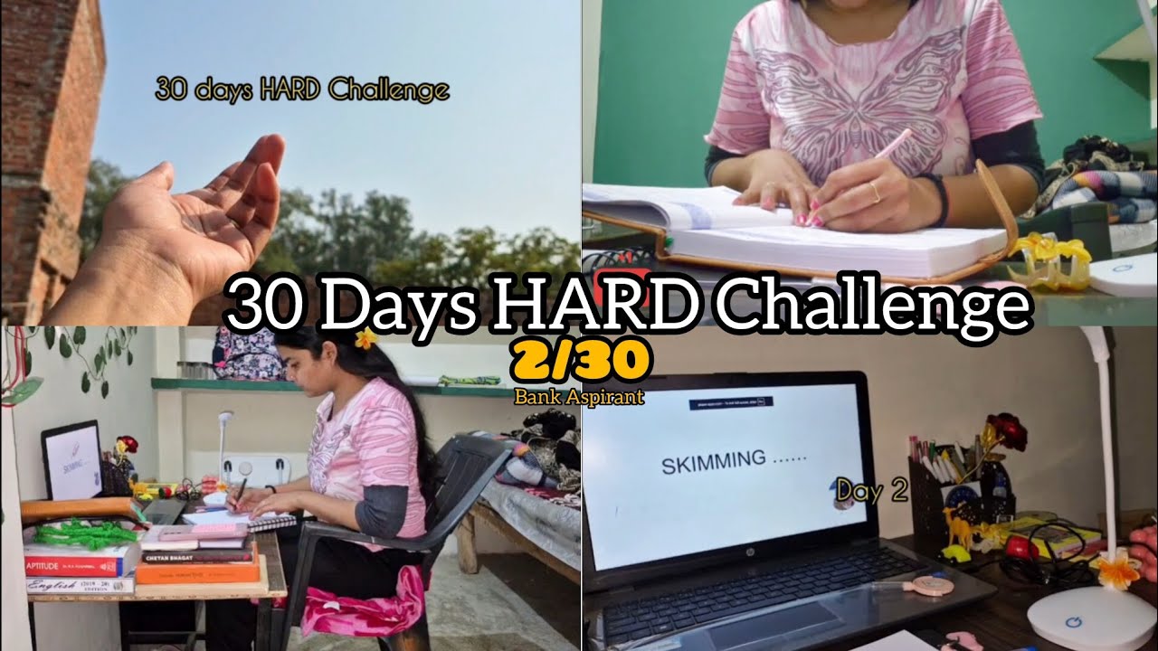 |Day 2| 30 Days HARD Challenge📚|Productive study| 