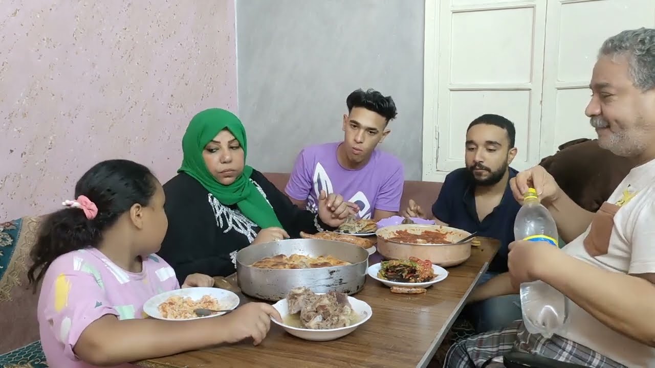 الفرحه مش سيعاني خطيب بنتي بيفطر يوم عرفه ❤️🧿