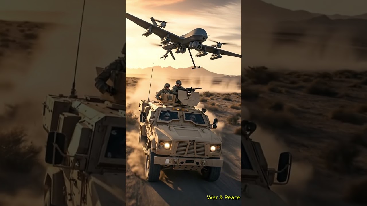 Drone War &ndash; The Ruined City | War & Peace #DroneWar #SciFiBattle #DroneAttack #FutureWar #WarStory