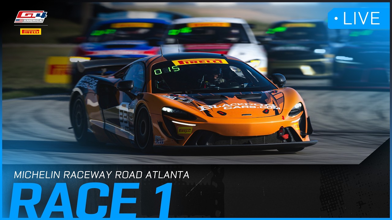 LIVE | Race 1 |&nbsp;Road Atlanta | Pirelli GT4 America 2026