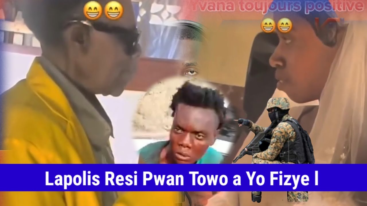 Dam Nan Kraze Maryaj La, Li Sèmante Li Pap Bo Ak Nèg La Li Two Granmoun.Lapolis Pwan Towo a Yo Tirel